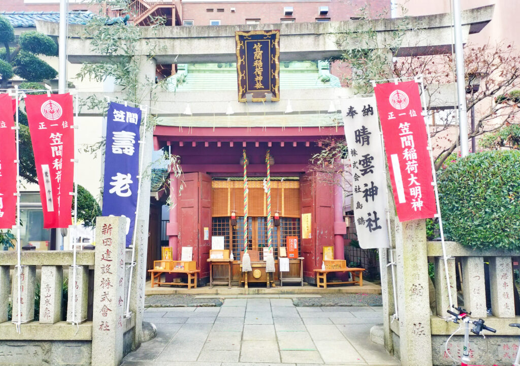笠間稲荷神社東京別社の社殿
