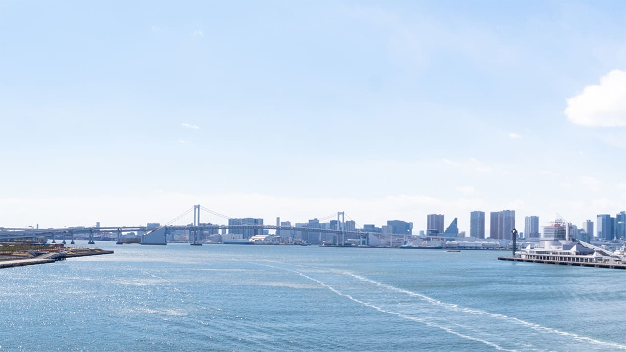 東京港の写真