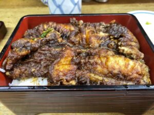 人形町にある天ぷら中山の穴子丼の写真