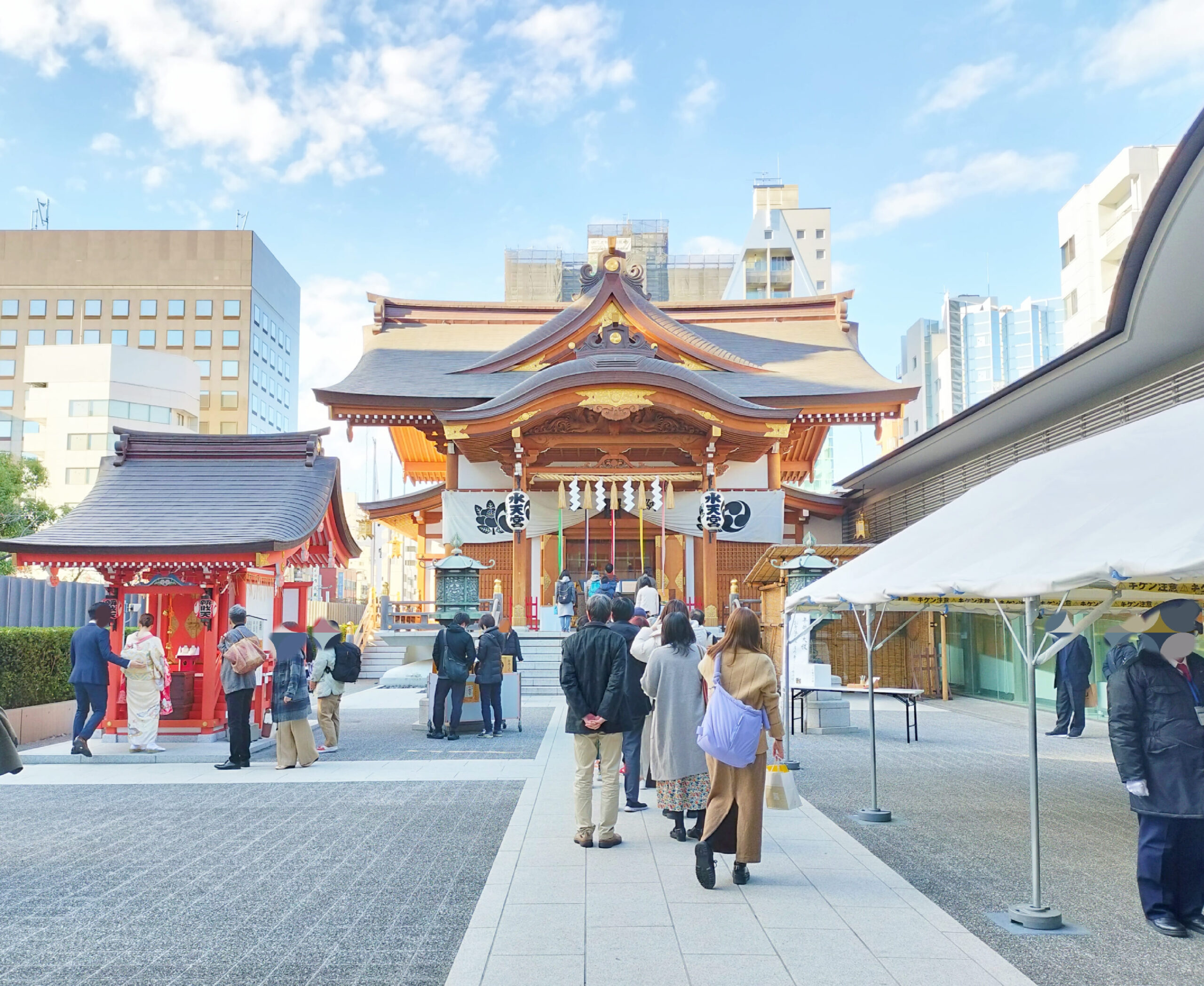 日本橋水天宮の社殿