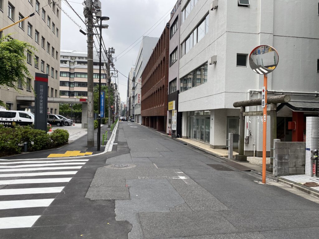 日本橋・大原稲荷神社の周辺