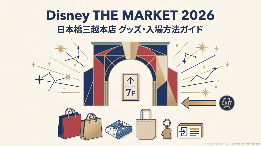 日本橋三越のディズニーマーケット2026入場ガイド