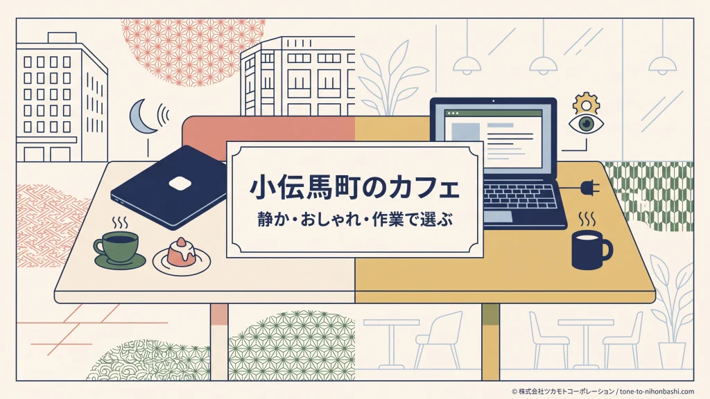 小伝馬町のカフェを静か・おしゃれ・作業向けで選ぶガイド