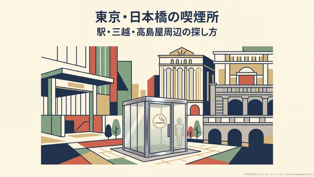 東京・日本橋の喫煙所案内