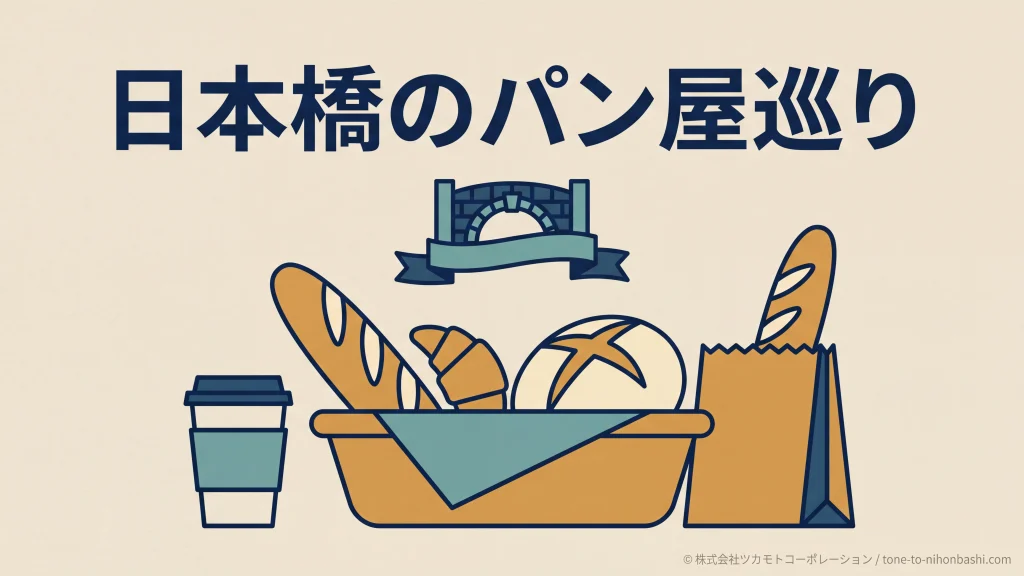 日本橋のパン屋巡りと朝食・持ち帰り
