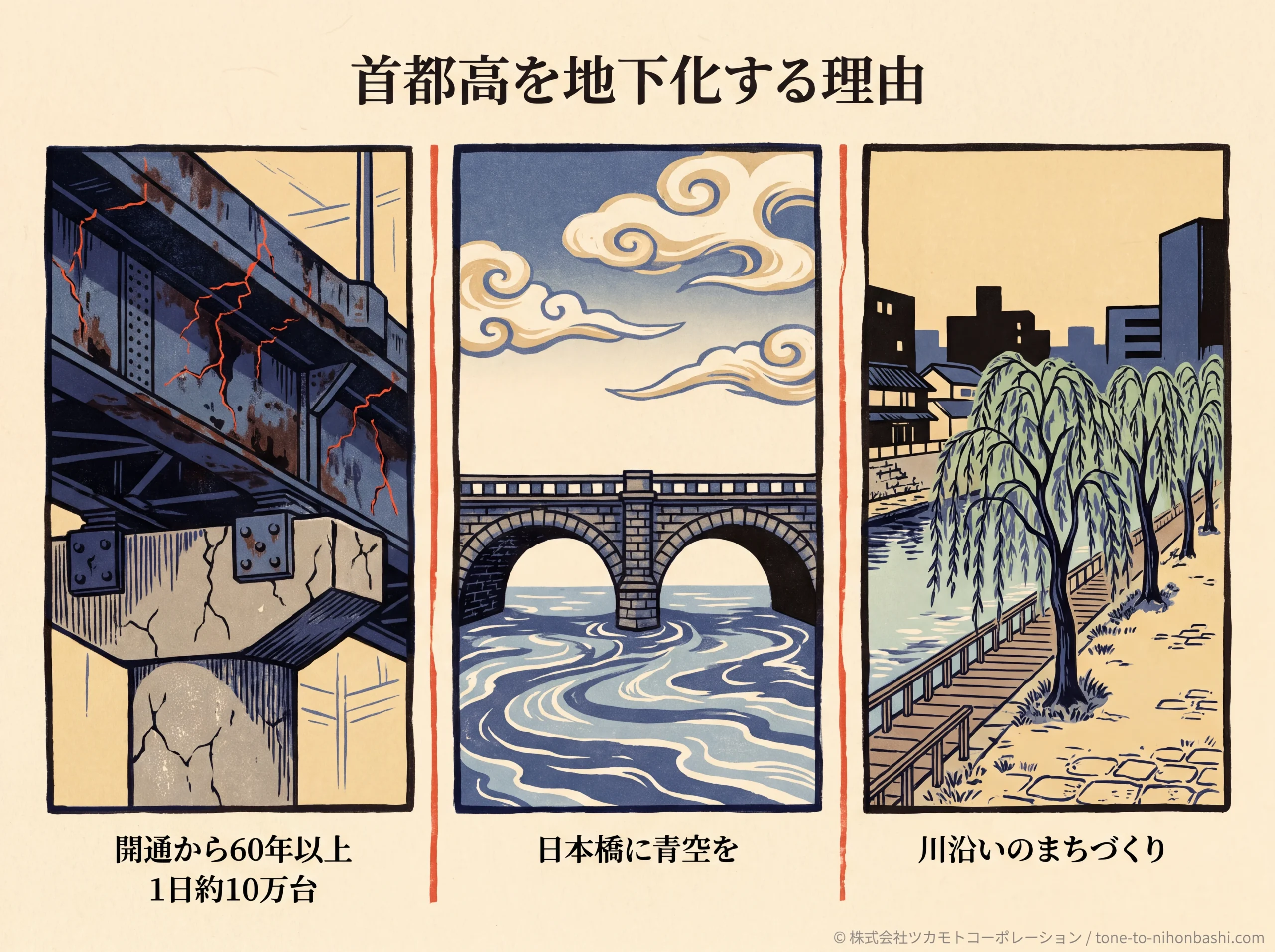 首都高を地下化する3つの理由